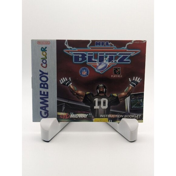 NFL Blitz Nintendo Game Boy Color (Nintendo 64, 1997) Manual Only - Picture 1 of 6